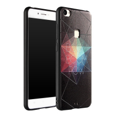 Buildphone Silica Gel Soft Phone Case For Vivo Y35 With Temper Glass And Holder Ring Multicolor
