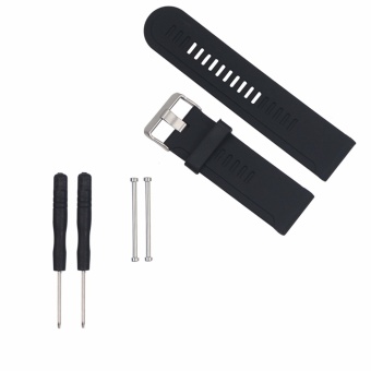 Gambar Silicone Watchband Strap For Garmin Fenix 3 3 HR Quatix3 D2 GPSWatch With Tools   intl