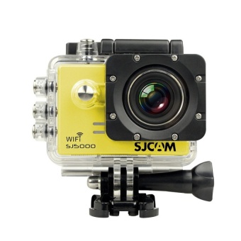 SJCAM SJ5000 WiFi 2.0 ” LCD Full HD Outdoor DV 30M Waterproof Action Sport Camera (Yellow) - intl  