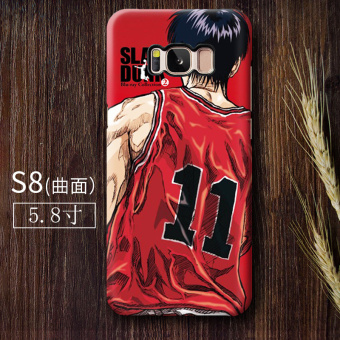 Gambar Slam Dunk s8 s8plus Note8 permukaan basket animasi cangkang keras shell telepon