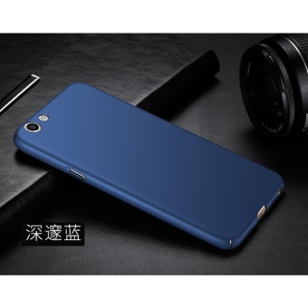 Gambar Slim Fit Shell Hard Full Protective Anti Scratch Resistant Cover Case for OPPO F3(Blue)   intl