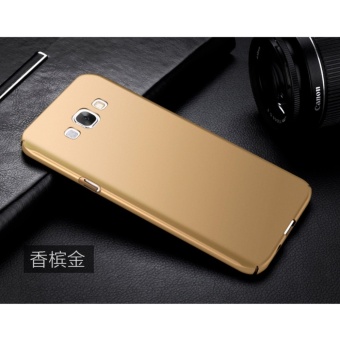 Gambar Slim Fit Shell Hard Full Protective Anti Scratch Resistant CoverCase for Samsung Galaxy A8 A8000(Gold)   intl