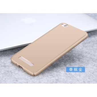 Gambar Slim Fit Shell Hard Full Protective Anti Scratch Resistant CoverCase for Xiaomi Redmi 4A(Gold)   intl