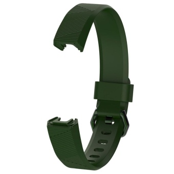 Gambar Small Replacement Wrist Band Silicon Strap Clasp For Fitbit Alta HRWatch WH   intl