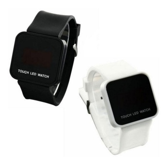 Gambar SMART LED Touch Digital Screen Wrist Watch Time For Unisex SchoolBoys Girls Kids   intl
