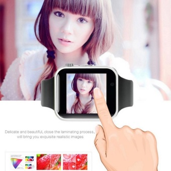 Gambar Smart Watch A1 for IOS Android Xiaomi Phone PK DZ09 GT08 U8SmartWatch With Camera Bluetooth Pedometer   intl