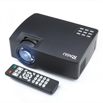 Gambar Smartphone Projector for iPhone Android Tablet, RAGU Z480 Mini Portable Video Projectors via Wired USB Data Cable Support HD 1080P, Max 130\