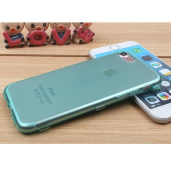 Gambar Soft TPU Flip Case For Apple iPhone 7 4.7 Inch, Slim Fit Phone Protctive Clear Full Cover Cases,Candy Color ColorBlue ModelsIphone7   intl