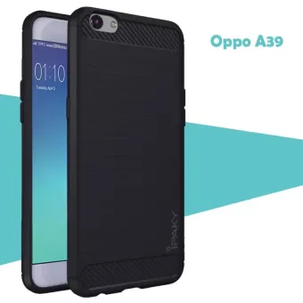 Gambar SoftCase ipaky Oiginal shockproof hHybrid Back Case for OPPO A39  Black