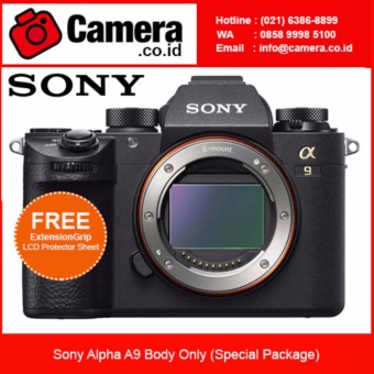 Sony Alpha A9 Body Only + Ext.Grip + LCD Protector  