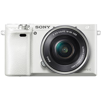 Sony Alpha ILCE A6000L Kit 16-50 - 24.3MP - White  