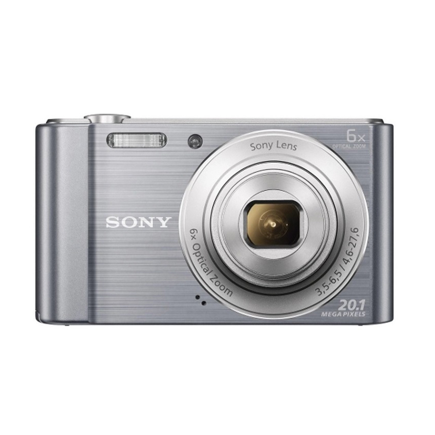 Sony Cyber Shot DSC-W810 SI - 20.1 MP - 6x Optical Zoom - Silver  