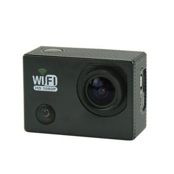 sport camera SJ6000 WiFi 30 M waterproof DV camera action sports 12MP Full HD 1080 P 30fps 2.0 ”LCD Diving (Black) - intl  