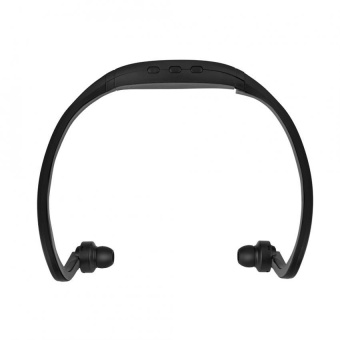 Gambar Sport Wireless Bluetooth 4.1 Earphone Stereo Headphones Headset MicTF Card  Slot Black   intl