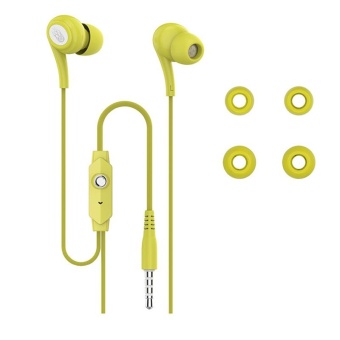 Gambar Stereo Noise Reduction 6 Colors Wired Sports Earphone UniversalSmart Phone   intl