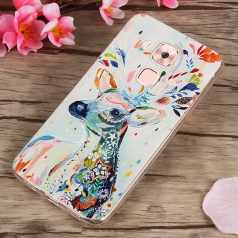 Gambar Suoya g9plus mla al10 silikon kartun penurunan resistensi lengan pelindung shell telepon