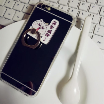 Gambar Super meng kepribadian telepon cincin pemegang cincin gesper