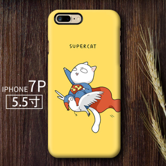 Gambar Superman 7iphone7plus matte cangkang keras menjatuhkan resistensi shell telepon