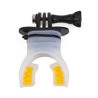 Gambar Surfing Skating Shoot Diving Bite Mouthpiece Mouth Mount FloatingFor GoPro   intl
