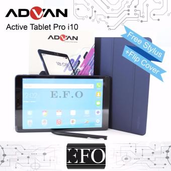 Gambar Tab Advan i10 tablet 4G LTE RAM 2GB 10inc FREE Sarung dan stylus pen