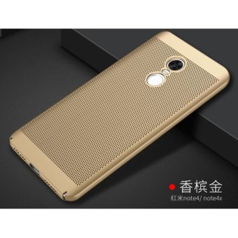 Gambar Taoyi Dotted Heat dissipation case cover for Xiaomi Redmi Note 4X(gold)   intl