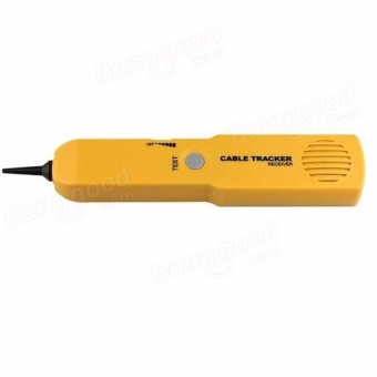 Gambar Telephone RJ11 Wire Tracker Ethernet LAN Network Line Cable TesterProbe Tracer Yellow   intl