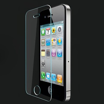 Gambar Tempered glass screen protector for iphone 4S