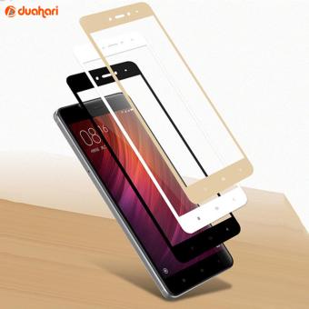 Gambar Tempered Glass   Screen Protector FULL COVER XIAOMI REDMI 4X  PUTIH