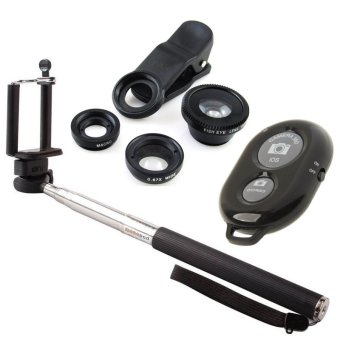 Tongsis Monopod Selfie Stick Tomsis Remote Bluetooth