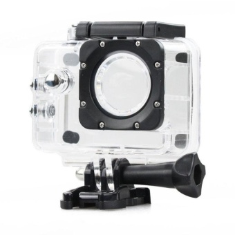 Gambar Transparent Underwater Waterproof Dive Housing CaseProtectionforSJ4000 DV Camera   intl