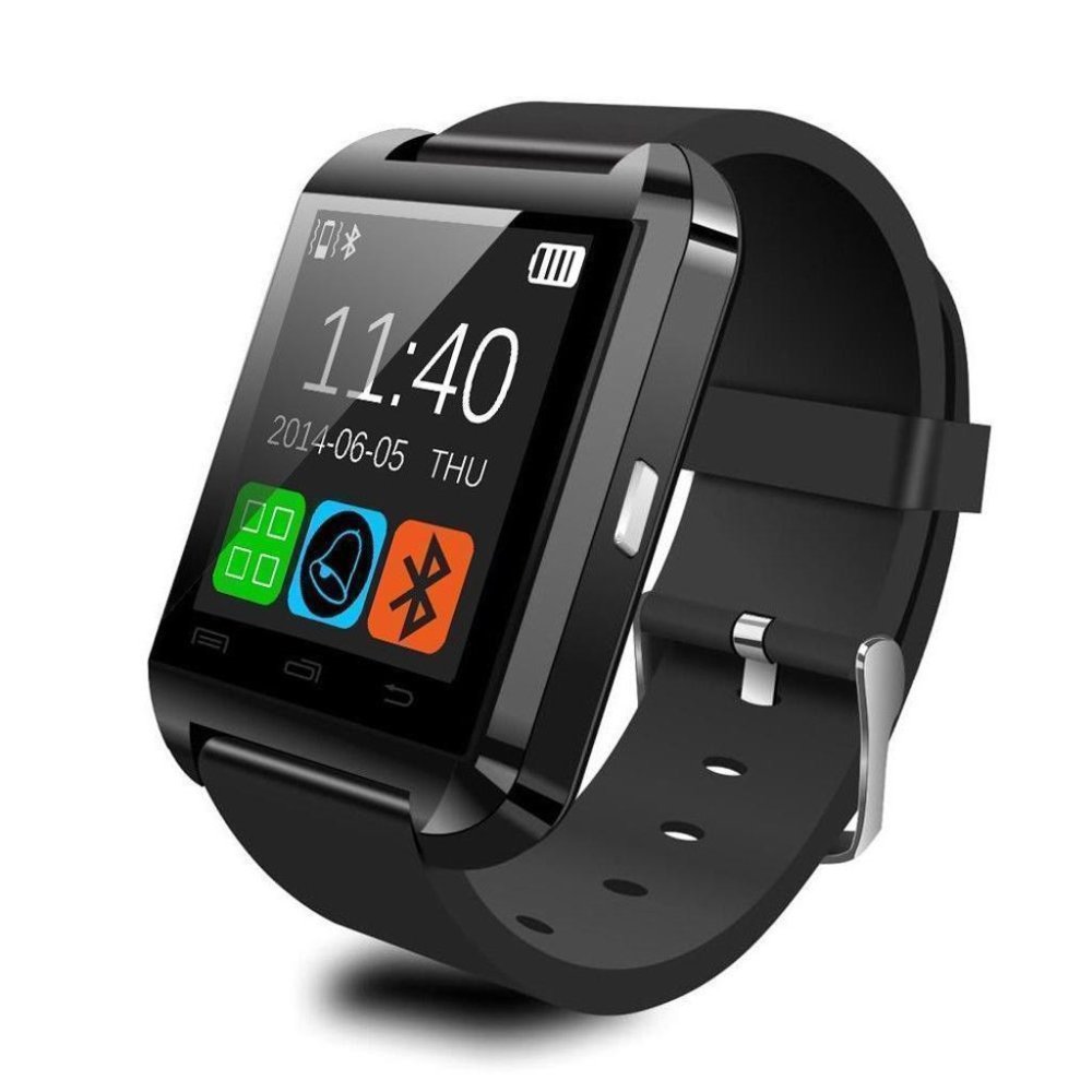 U8 Bluetooth Smart Wrist Watch Ponsel Mate untuk Android & IOS Smartphone Putih-Intl