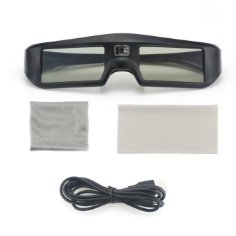 Gambar UINN Active Shutter G06 DLP 3D Glasses For DLP Link Projector G06 BT For 3D HDTV Black   intl