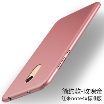 Gambar Ultra thin Matte PC Hard Back Cover Case For Xiao mi Red mi Note 4X (3GB RAM,16 32GB ROM)   intl
