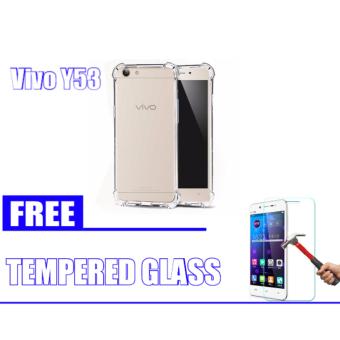 Gambar Ultrathin Anti Shock Vivo Y53 2017 Air Case 0.3mm + FREE TEMPEREDGLASS