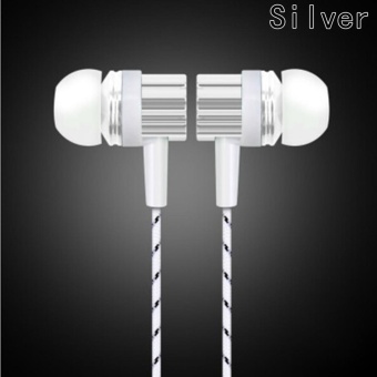Gambar Universal 3.5mm Mic Wired Headset In Ear Stereo Earbud Headphone Earphone   intl