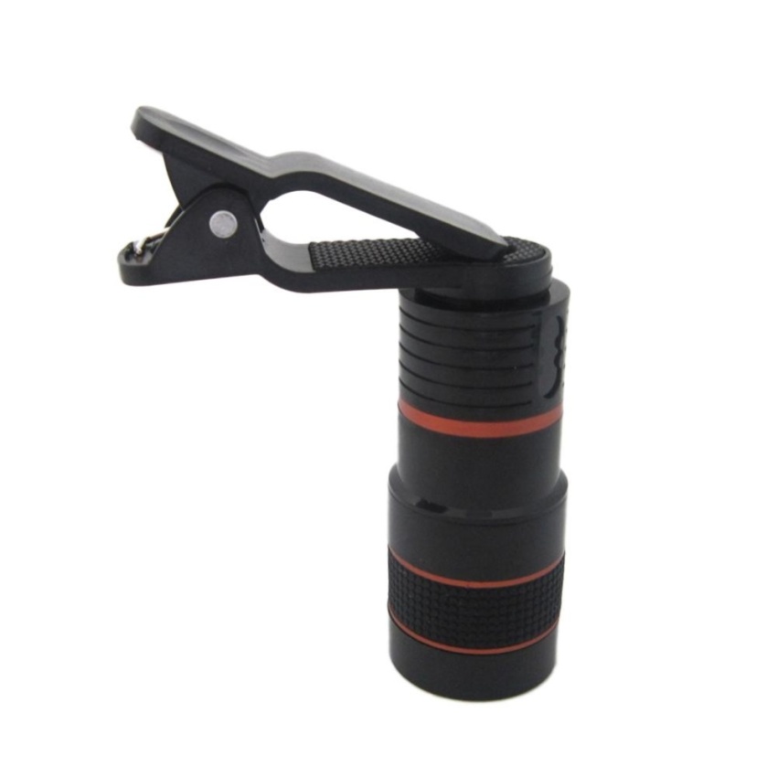 Gambar Universal Clip on 8x Zoom Camera Lens Telescope Telephoto foriPhone   intl