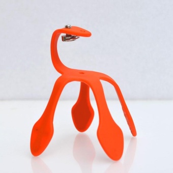 Gambar uniwood Portable Flexible Holder Mini Tripod Mount   Orange   intl