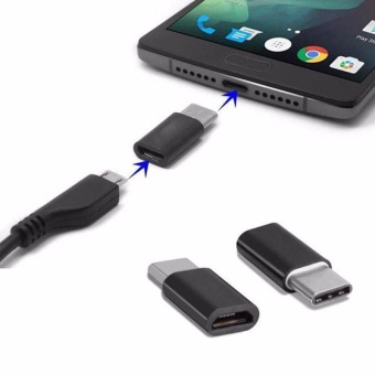Gambar USB 3.1 Type C Male to Micro Female Adapter For Phone Plug  Play Universal   intl