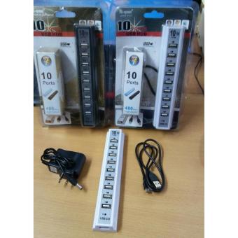 USB Hub Saklar 10 Port LH 071