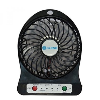 Gambar USB Mini Fan Portable Rechargeable Desktop Fan Powered by USB and Aini Air Conditioner Ideal for Summer Travel Walking   intl