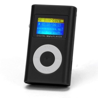 Gambar USB Mini MP3 Player LCD Screen Support 32GB Micro SD TF Card Red  intl