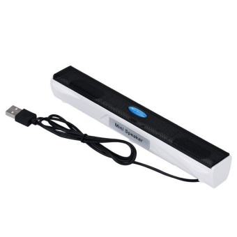USB Mini Speaker Musik Player untuk Komputer Desktop PC Laptop Notebook WH- Intl ..