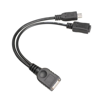 Gambar USB Type A Female to Micro USB Male Host OTG with Micro USB FemaleY Cable   intl