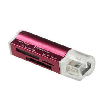 Gambar Useful Portable USB2.0 Multifunction Memory High Speed IntegratedCard Reader   intl