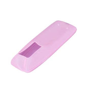 Gambar Useful Silicone TV Remote Control Cover Air Condition Control CaseWaterproof Dust Protective Storage Bag Organizer Pink 16*5.5*2.5CM  intl