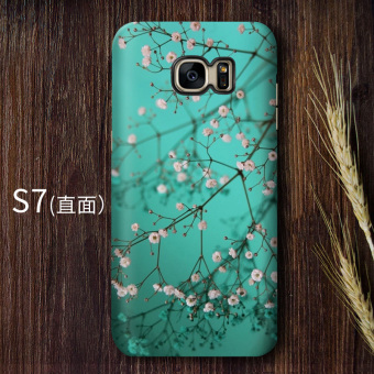 Gambar Van Gogh S7edge S7 S8 Seni Retro Bintang Lurus Cangkang Keras Handphone Shell