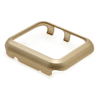 Vanker Ultra Thin Slim Screen Protection Case Cover Skin For AppleWatch IWatch 42mm (Gold) Maret 2019 - 4 Vanker Ultra thin Slim Screen Protection Case Cover Skin For AppleWatch iWatch 42mm (Gold) - 4