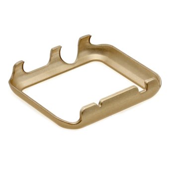 Vanker Ultra Thin Slim Screen Protection Case Cover Skin For AppleWatch IWatch 42mm (Gold) Maret 2019 - 2 Vanker Ultra thin Slim Screen Protection Case Cover Skin For AppleWatch iWatch 42mm (Gold) - 2