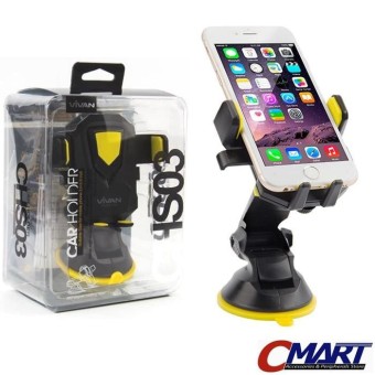 Vivan Car Mount HP Phone Charger Stand Holder Mobil Universal - CHS03