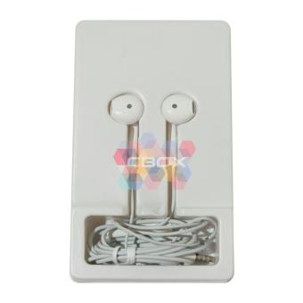 Vivo Handsfree Vivo V5 V5s V5 plus Y53 XE680 Original 100% New Headset Vivo Bisa Untuk Brand Handphone Android Selain Vivo Jack 3.5m - White